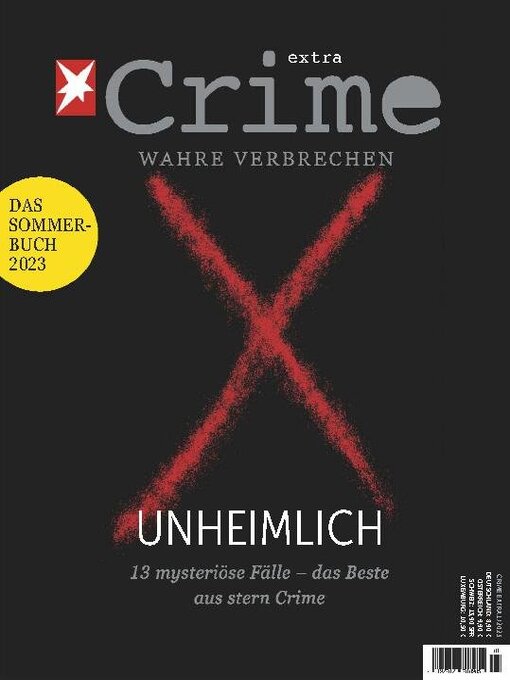 Title details for Crime Sonderheft by DPV Deutscher Pressevertrieb - Available